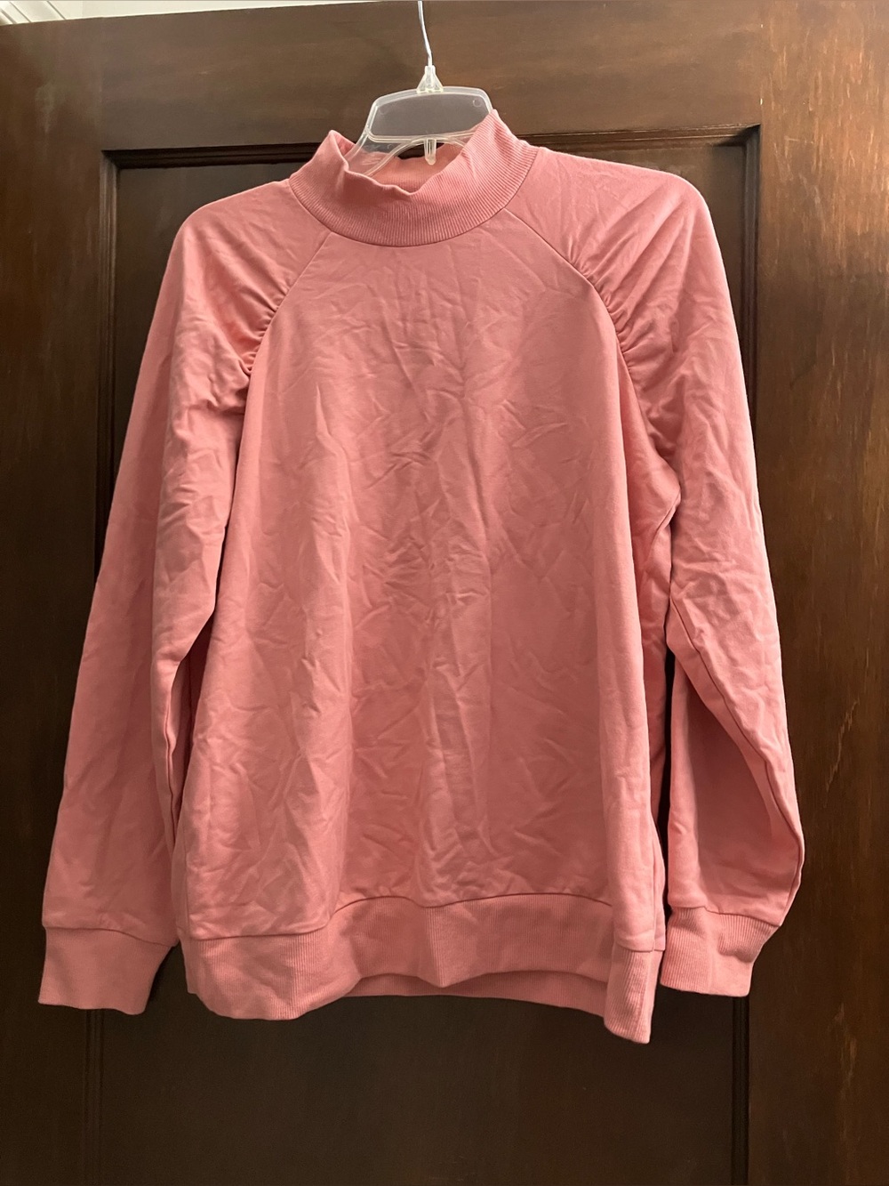 MICHAEL Michael Kors Dusty Rose Mock Neck Sweater